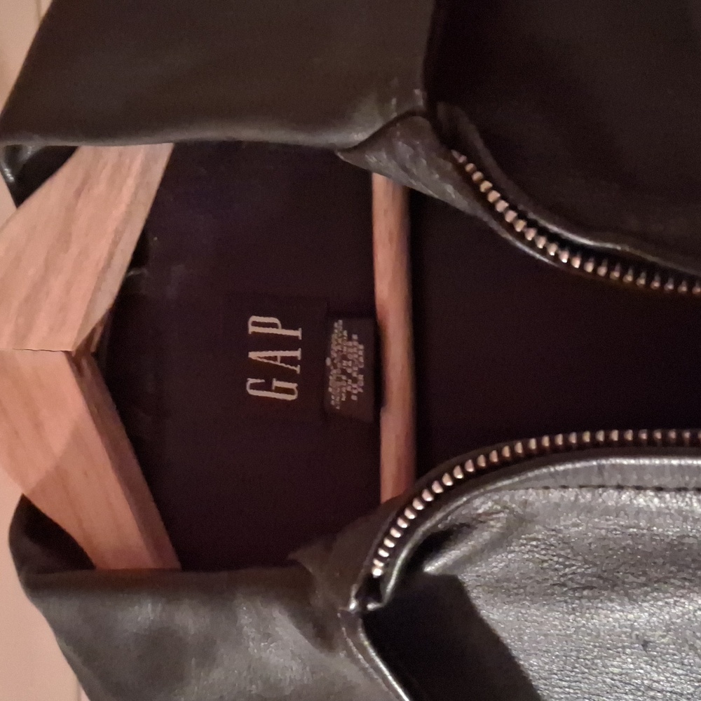 Gap Leather Jacket - image 4